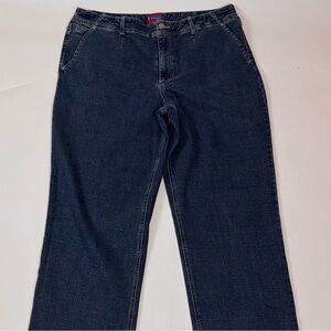 Westport Jeans Women's 16W Ankle  Signature Fit Straight Leg Zipper Cotton/Poly
